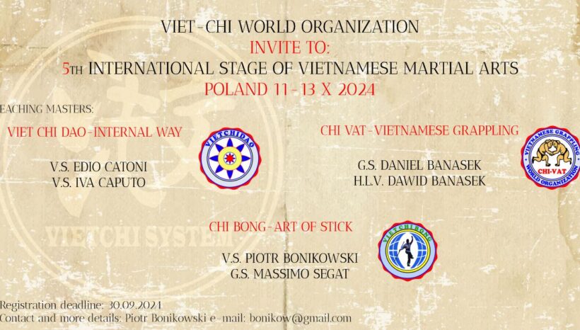 5th INTERNATIONAL STAGE OF VIETNAMESE MARTIAL ARTS 5th INTERNATIONAL STAGE OF VIETNAMESE MARTIAL ARTS
